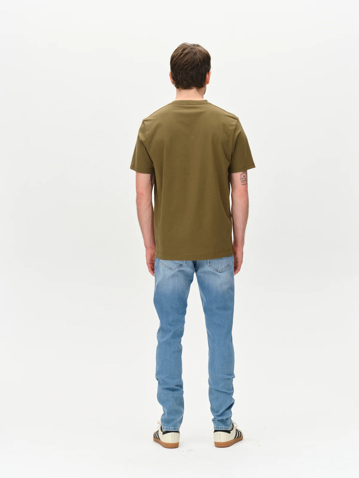 Dune Logo SS GOTS, Olive Green