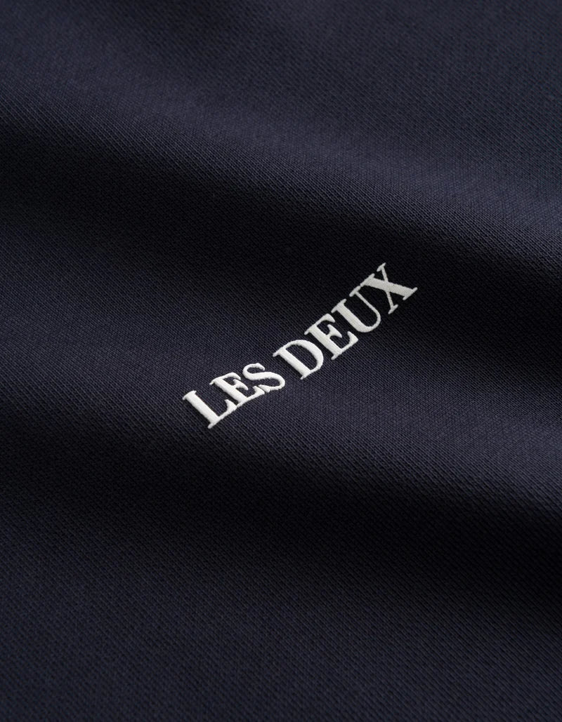 Lens Hoodie Dark Navy/white