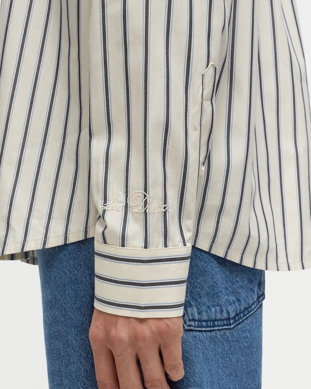Yale Striped Poplin Shirt
