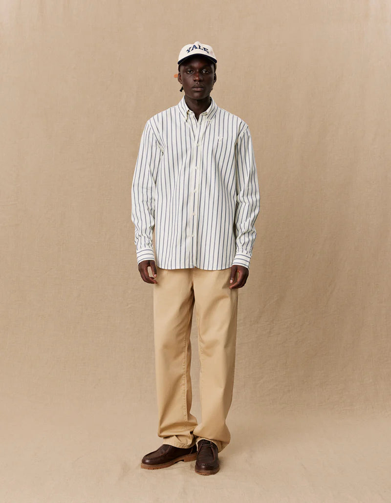 Yale Striped Poplin Shirt