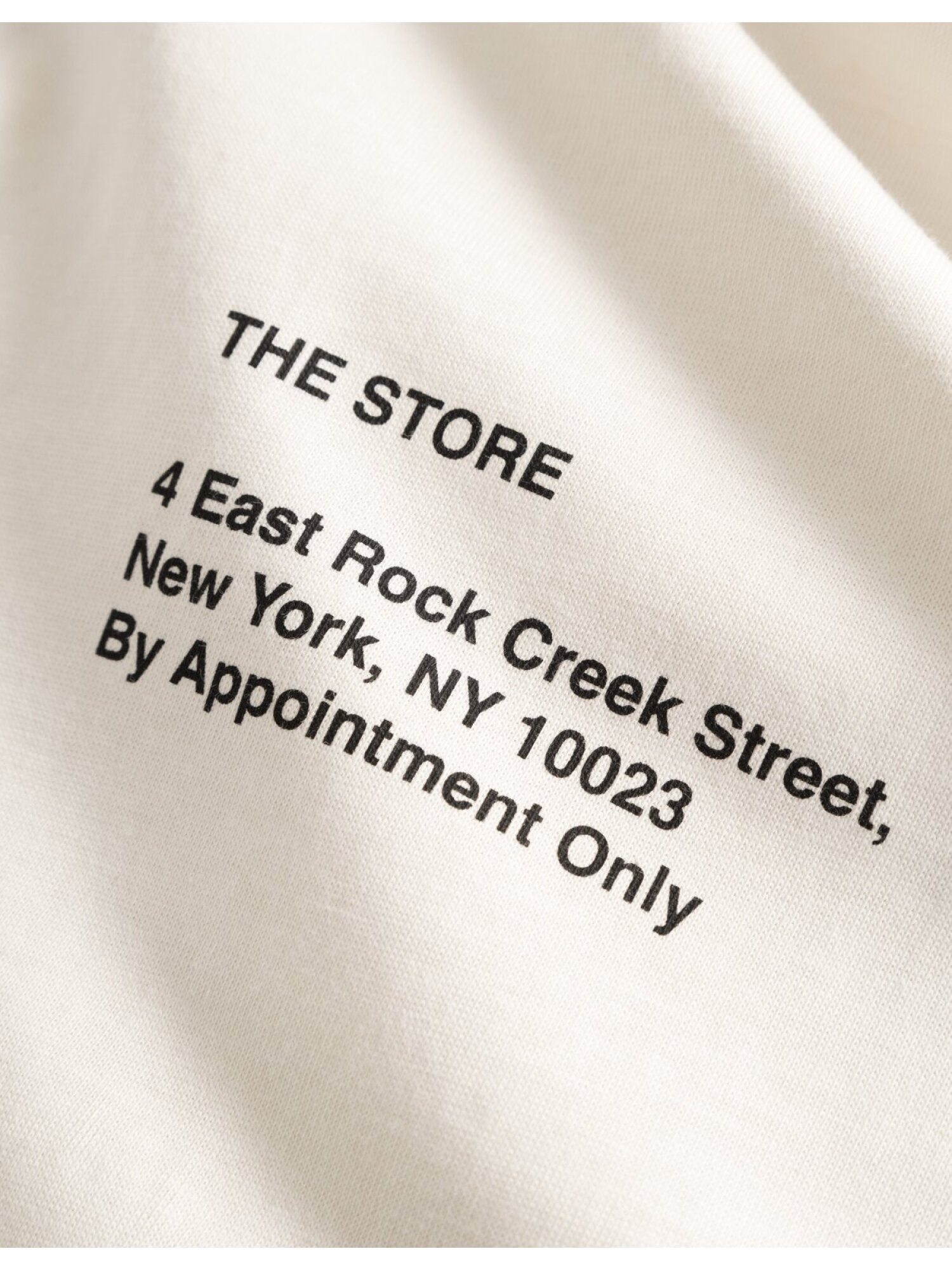 Neighborhood T-shirt Ivory/Black