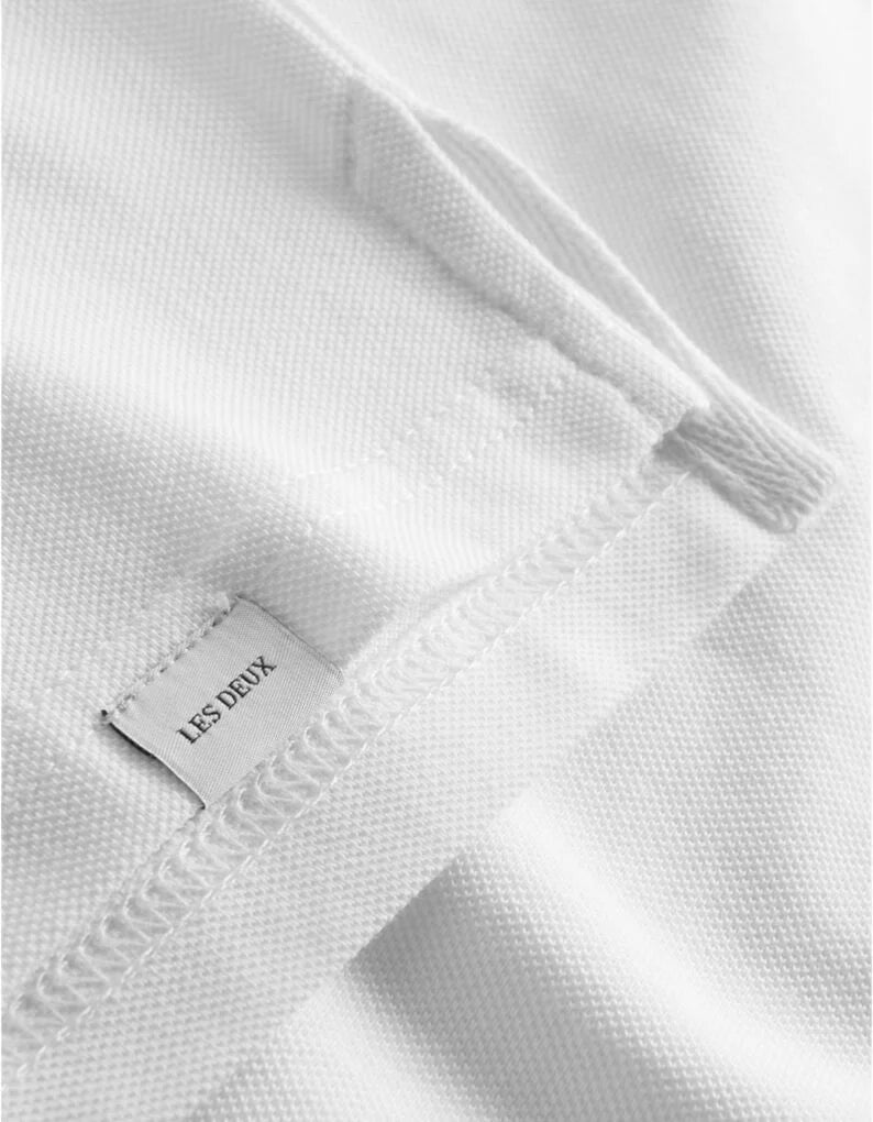 Pique Polo 2.0 White