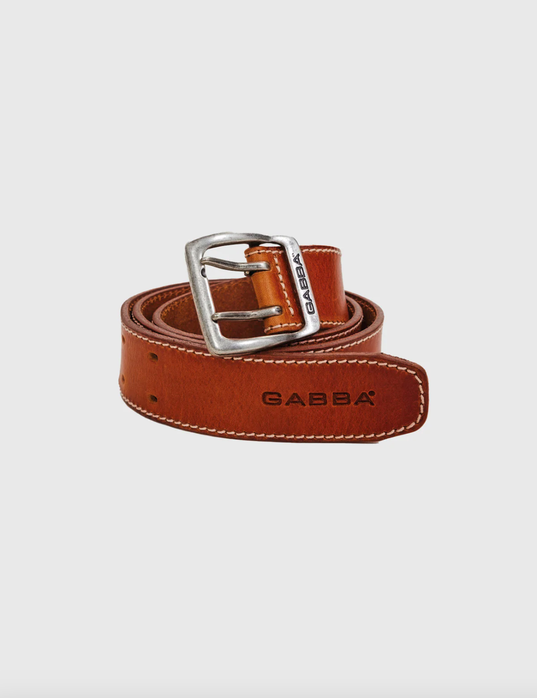 Basta Stich Belt Cognac