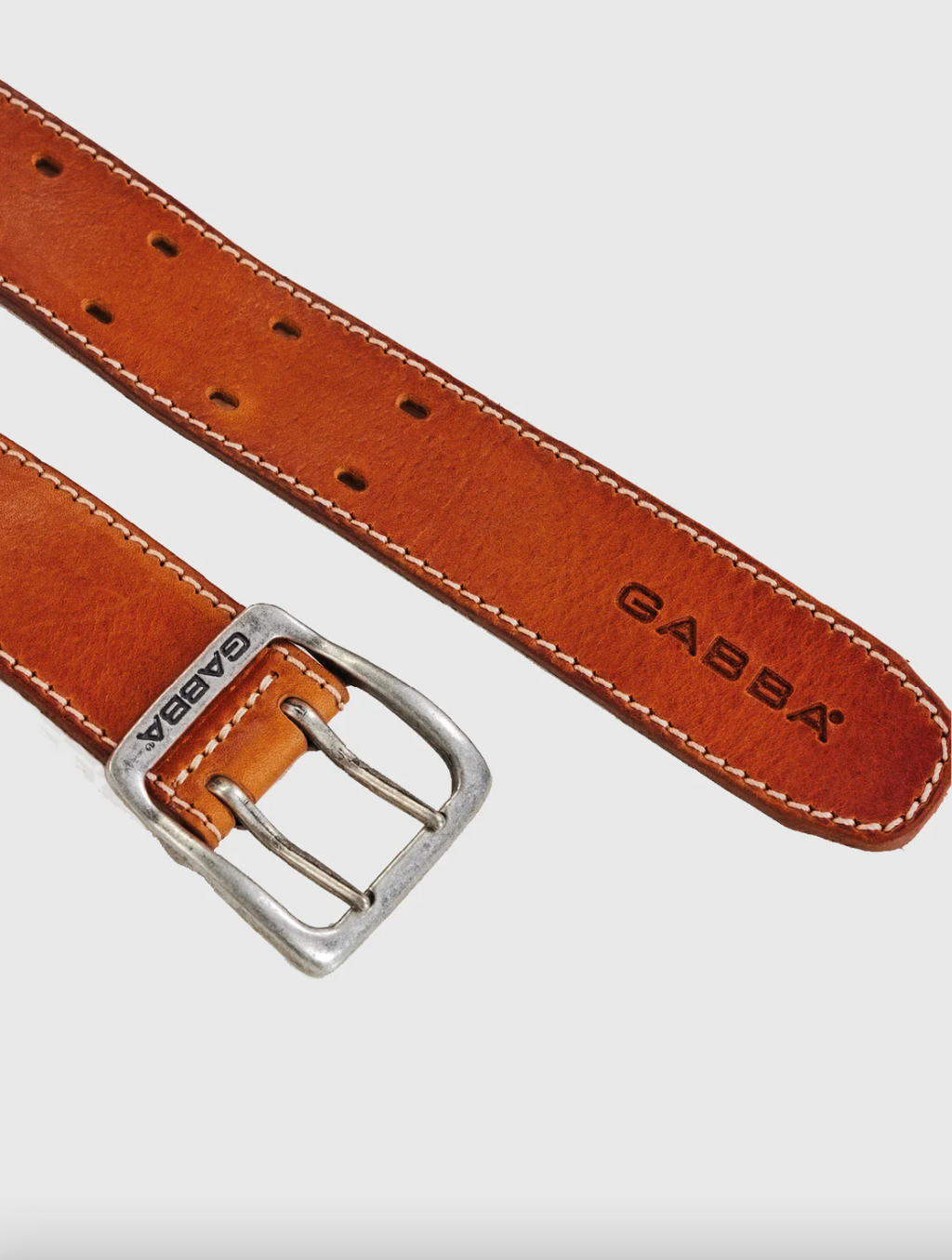 Basta Stich Belt Cognac
