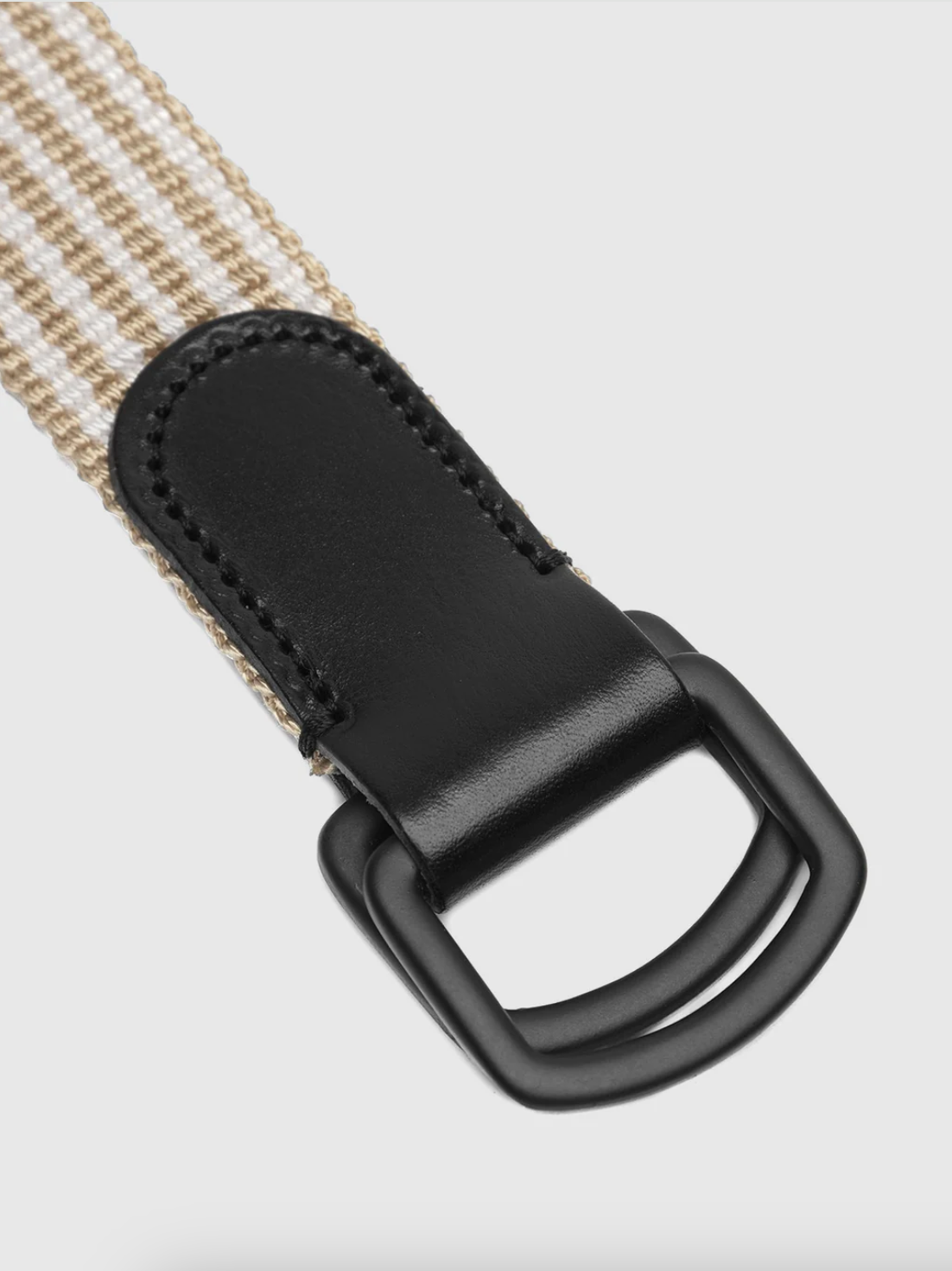 Manica Belt Beige Stripe