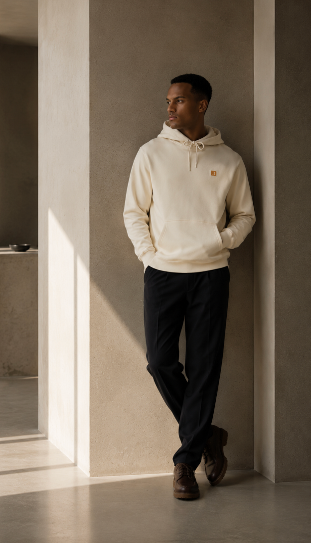 Les Deux Piece Hoodie – Ivory