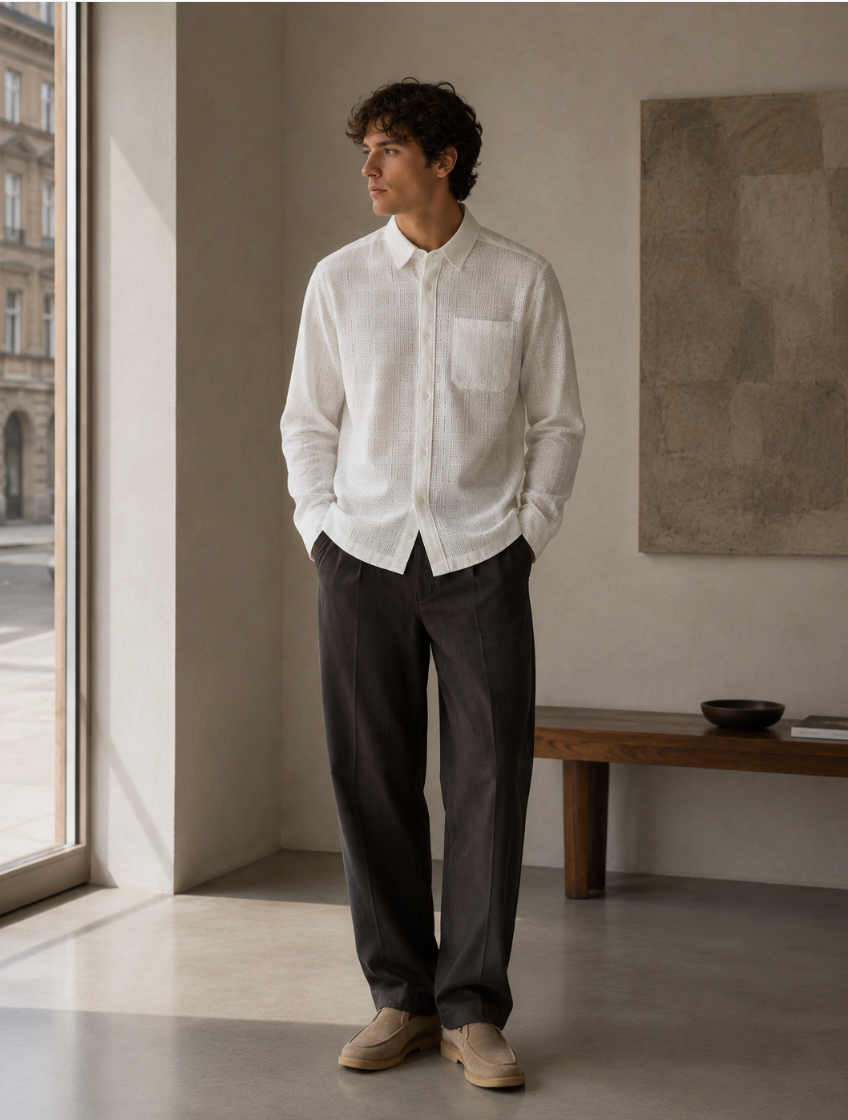 Charlie Broderie Anglaise Shirt