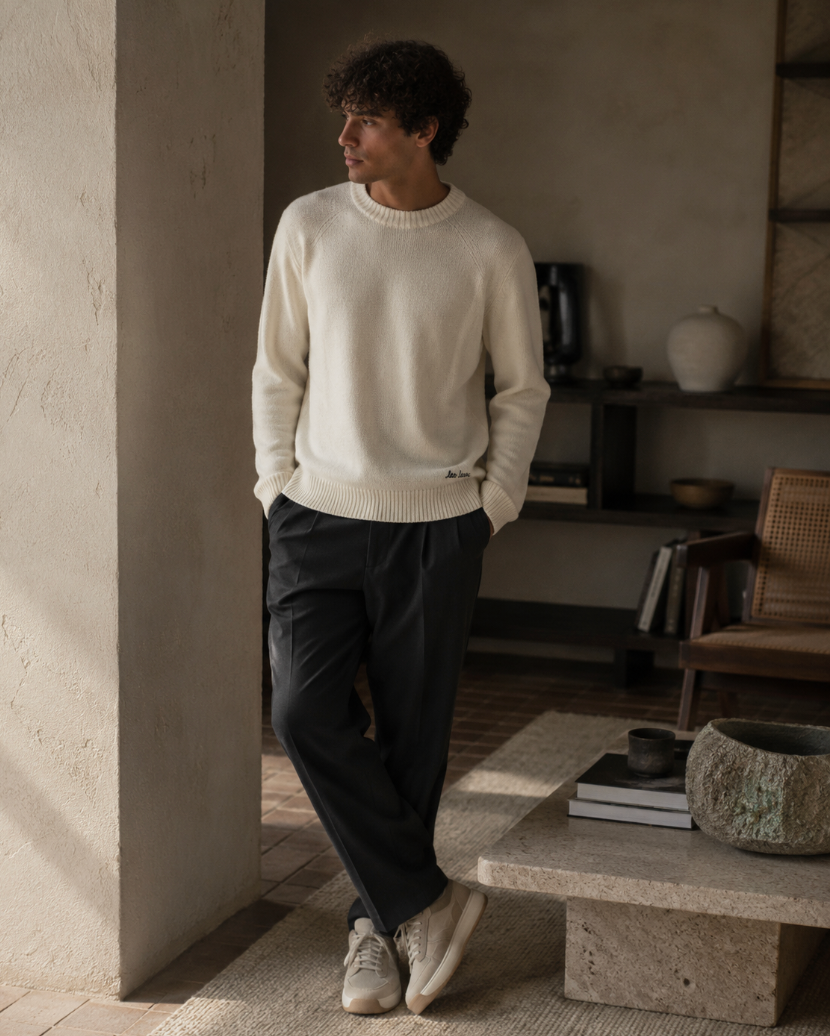 Les Deux Brad Roundneck Knit
