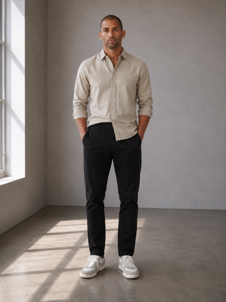 Gabba Venza Chino – Black